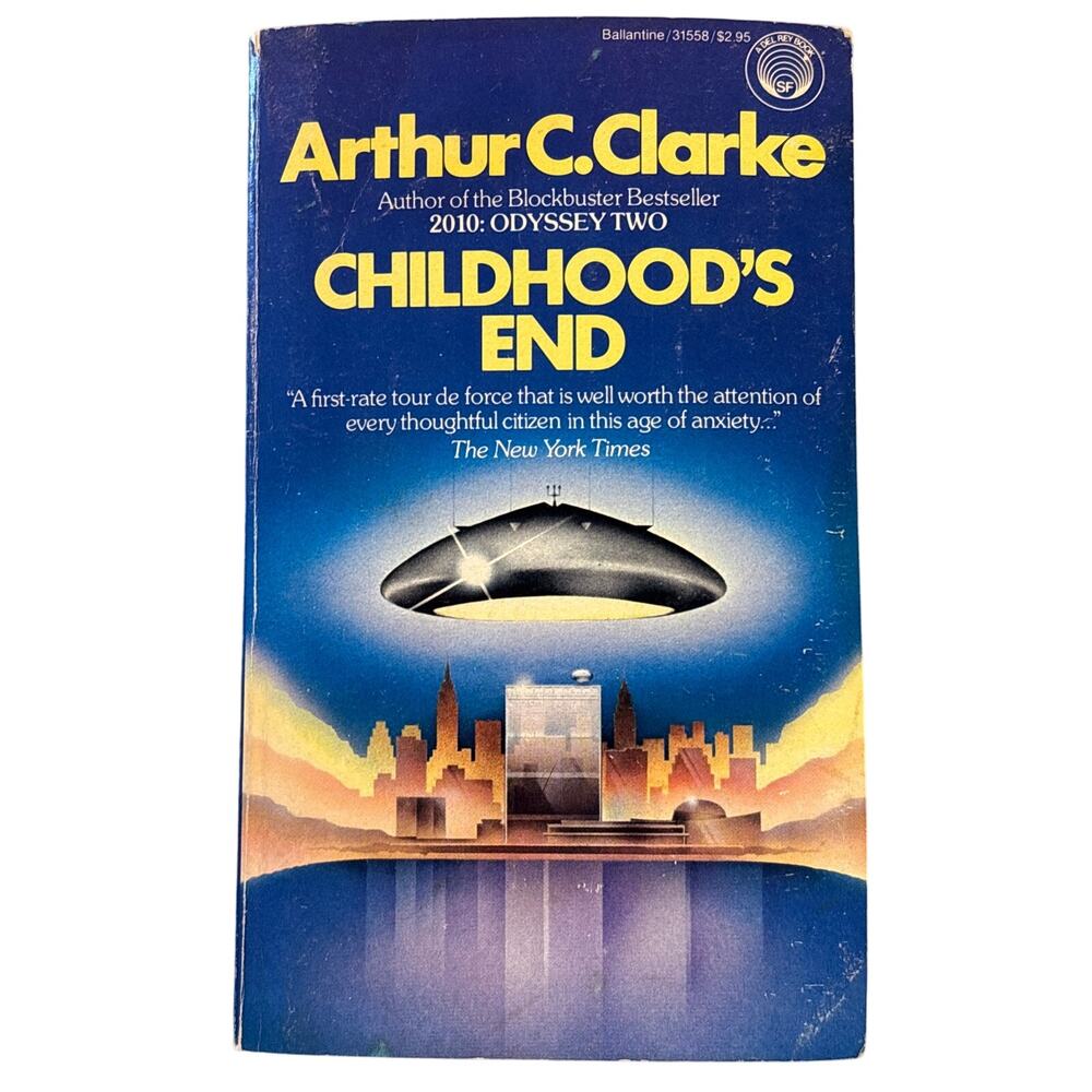 Childhood’s End Arthur C. Clarke Ballantine Paperback 1st special print
